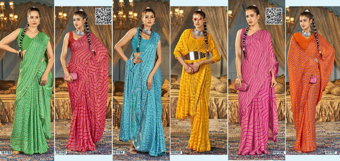 Avanti Vol 5 By Vallabhi Designer Georgette Printed Saree Wholesalers In Delhi
